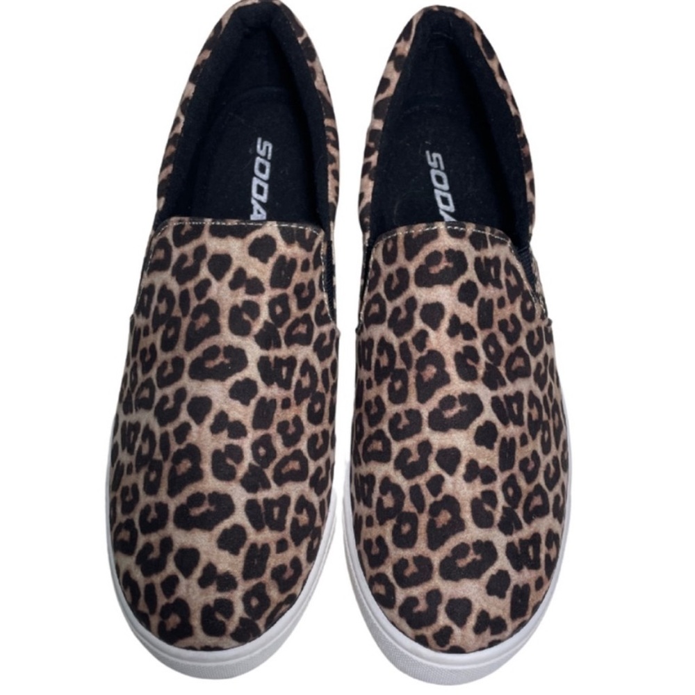 Soda Cheetah Slip-Ons